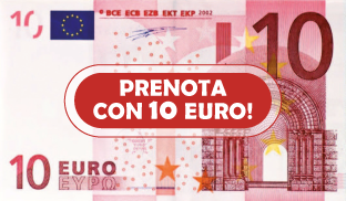 Prenota con soli 10 Euro!