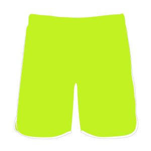 Bermuda Giallo Fluo Uomo - Retro
